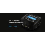 SKYRC S65 AC Balance Charger 10W Discharger XT60 Connector 65W 6A Smart Charger for 2-4S/LiFe/Lilon/NiMH/NiCd/PB/LiHV